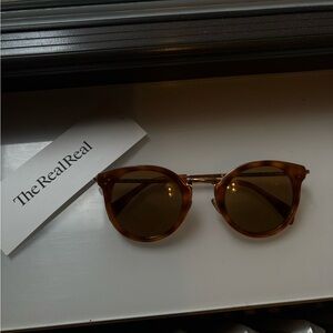 AUTHENTICATED CELINE Lea Round Sunglasses